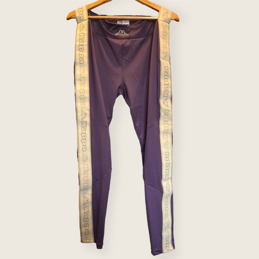 Kappa Women's Jogger Pants Purple Large NEW